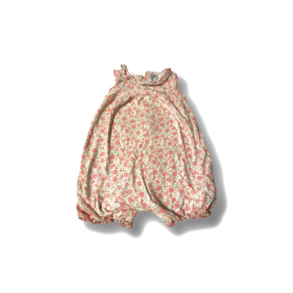 Baby Cottons Floral Romper 9m
